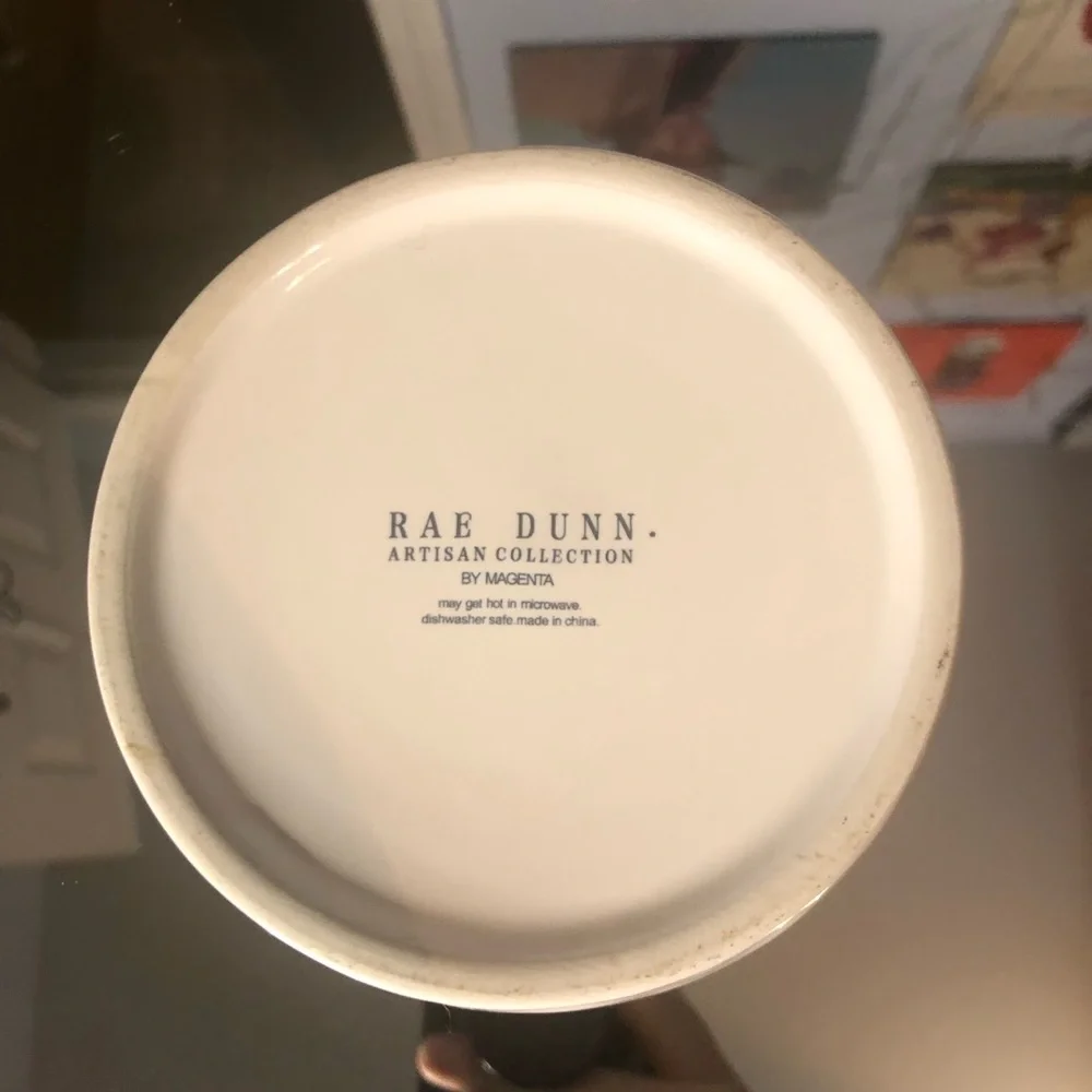 Slurp Rae Dunn dog / cat bowl